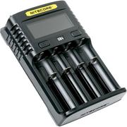 Nitecore UM4 carica-batterie per, tra le altre, batterie 18650