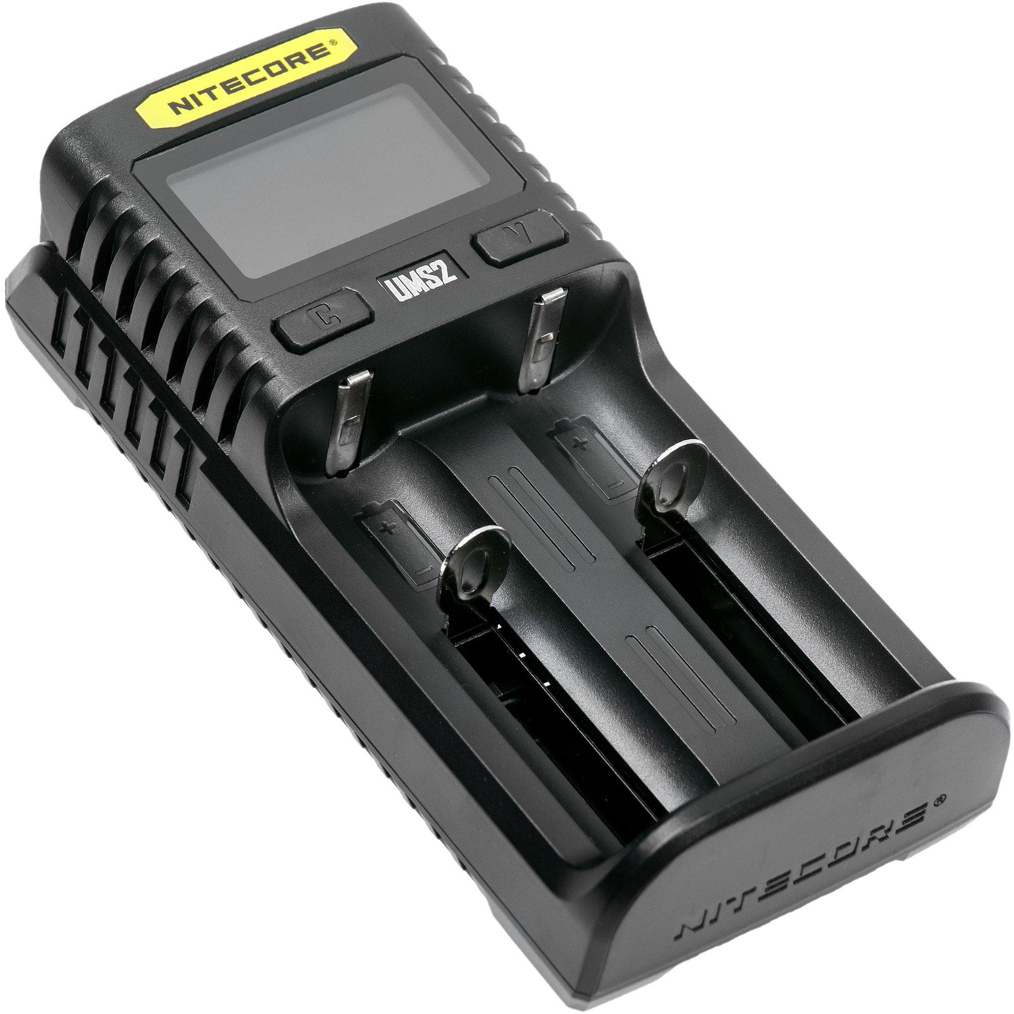 Nitecore UMS2 Charger, Ladegerät