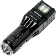 Nitecore VCL10 Quick Charge car charger with white/ red light and glass breaker