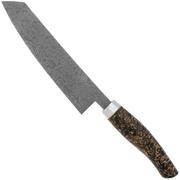 Nesmuk EXCLUSIVE C90 chef's knife 18 cm, karelian birch burl, EDC90BM180
