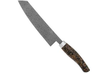 Nesmuk EXCLUSIVE C90 Kochmesser 18 cm, Karelian Birch Burl, EDC90BM180