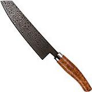 Nesmuk EXCLUSIVE C90 cuchillo de chef 18 cm, Goldfield Burl, EDC90EM180
