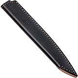 Nesmuk leather sheath 19 cm, slicer, anthracite, LSS1402