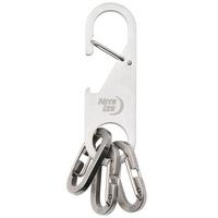 Image pour Nite Ize Z-Rack Keychain Bottle Opener N05401 porte-clé avec décapsuleur et 3 mousquetons