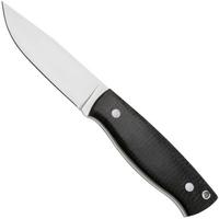 Afbeelding voor Nordic Knife Design Forester 2002, Satin 14C28N, Bison Micarta, vaststaand mes