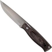 Nordic Knife Design Forester 100, N690, Bison Micarta 2021 vaststaand mes