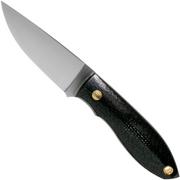 Nordic Knife Design Lizard 75 Black, 2031 vaststaand mes 