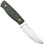 Afbeelding voor Nordic Knife Design Visent 100 2050 Satin 14C28N, Green Micarta, vaststaand mes
