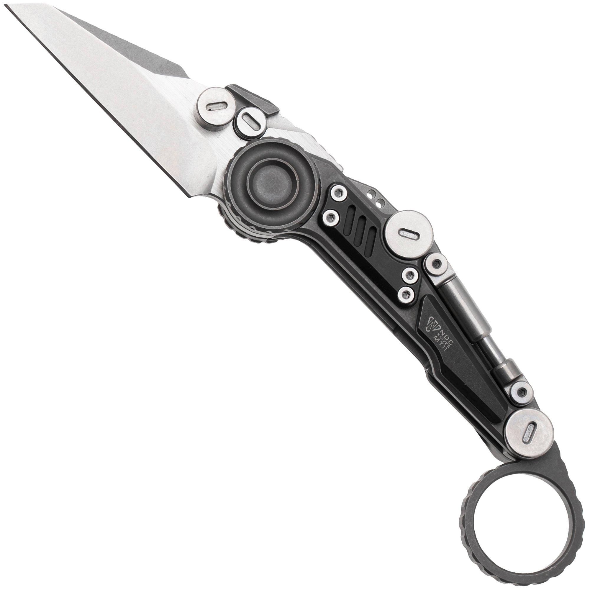 NOC Knives Shuukaku MT-1105 Two Tone M390, Titanium Black Inlay, zakmes