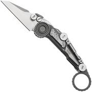 NOC Knives Shuukaku MT-1106 Two Tone M390, Titanium Grey Inlay, couteau de poche