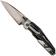 Afbeelding voor NOC Knives MT-33, MT-3324, Black DLC Böhler M390, Zirconium Black Titanium zakmes