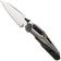 Afbeelding voor NOC Knives MT-33, MT-3329 Satin Böhler M390, Black Grey Titanium zakmes