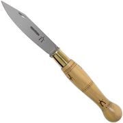 Nontron No. 22 Turning Ferrule, Boxwood, ball shape NN22BO coltello da tasca