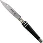 Image for Nontron No. 22 Nickel Silver Turning Ferrule, Marquetry Ebony Aluminium, double ferrule NN22DVEBALU pocket knife