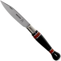 Image pour Nontron No. 25 Nickel Silver Turning Ferrule, Marquetry Ebony Padouk, ball shape NN25BOEBPA couteau de poche