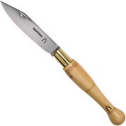 Nontron No. 30 Turning Ferrule, Boxwood, ball shape NN30BO coltello da tasca