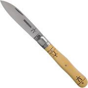 Nontron Violin Knife PP, Boxwood NNPP pocket knife