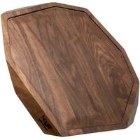 Image for Noyer cutting board walnut wood with cut-out, 37x32 cm