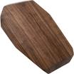 Noyer tagliere in legno di noce, 37x32 cm