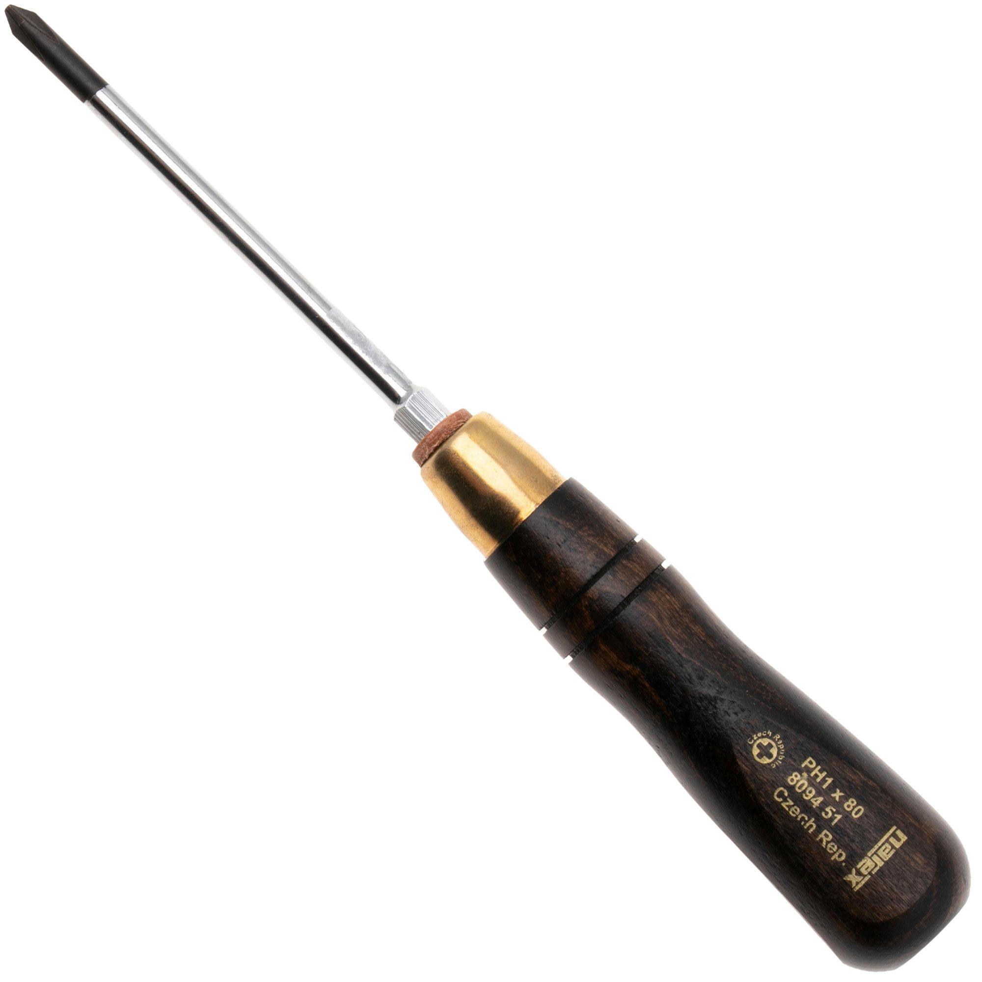 Narex Wood Line PLUS 809451, cacciavite philips PH1x80 mm