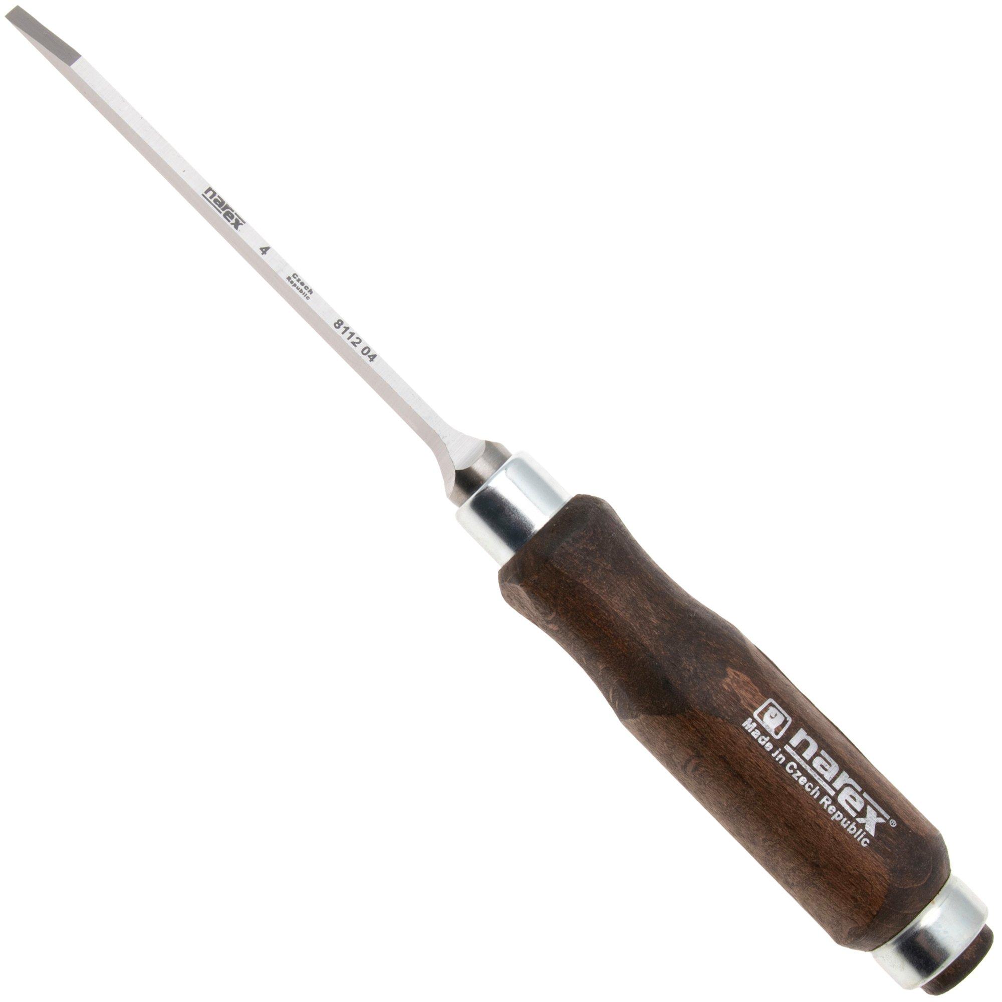 Narex Wood Line Profi Mortise Chisel 811204, scalpello obliquo, 4 mm