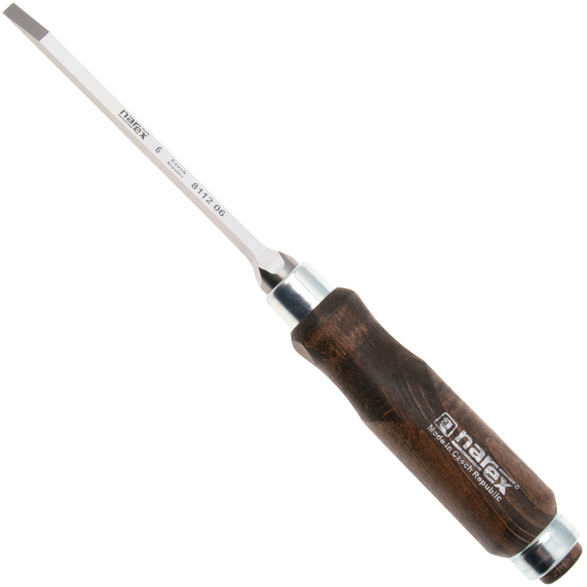 Narex Wood Line Profi Mortise Chisel 811206, scalpello obliquo, 6 mm