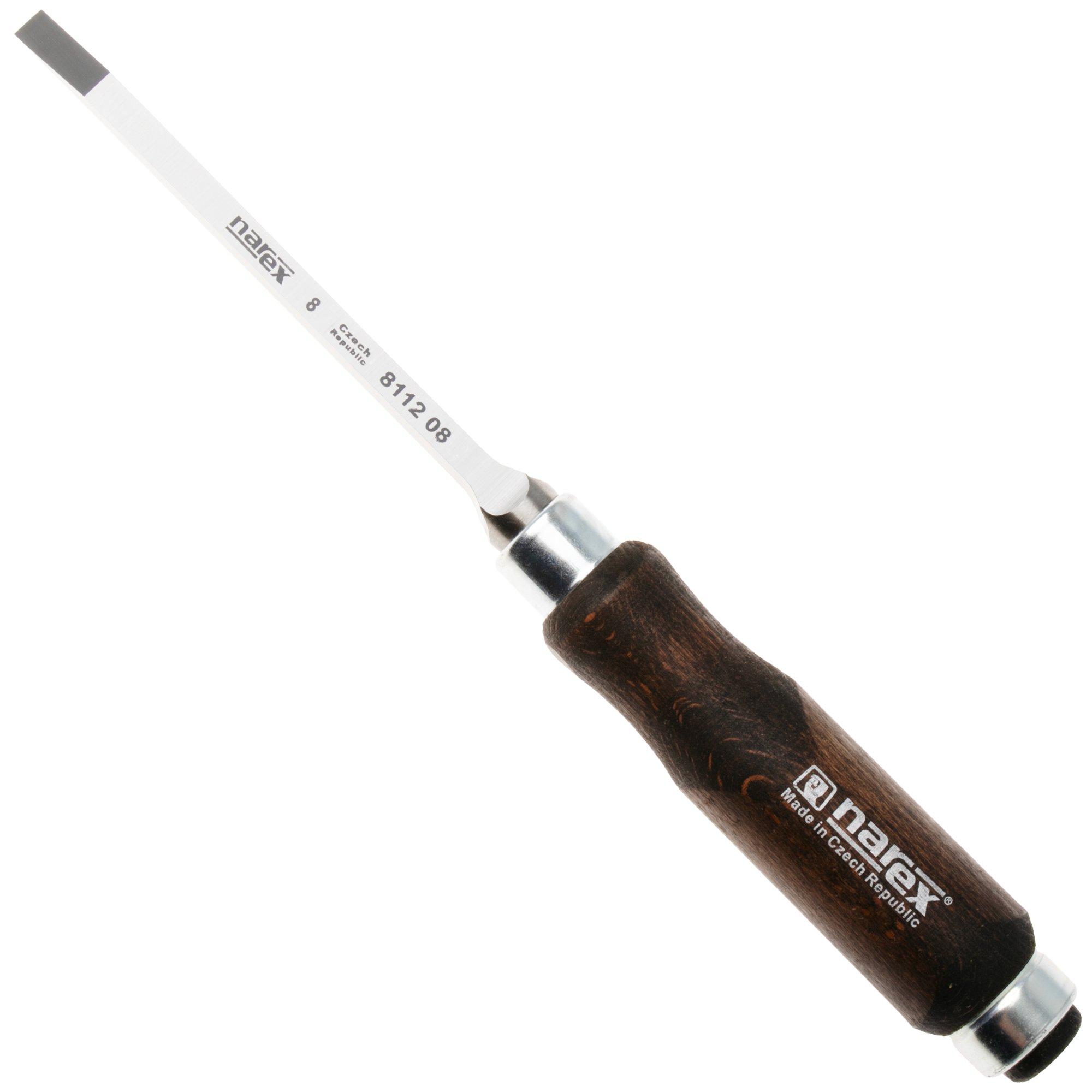 Narex Wood Line Profi Mortise Chisel 811208, scalpello obliquo, 8 mm