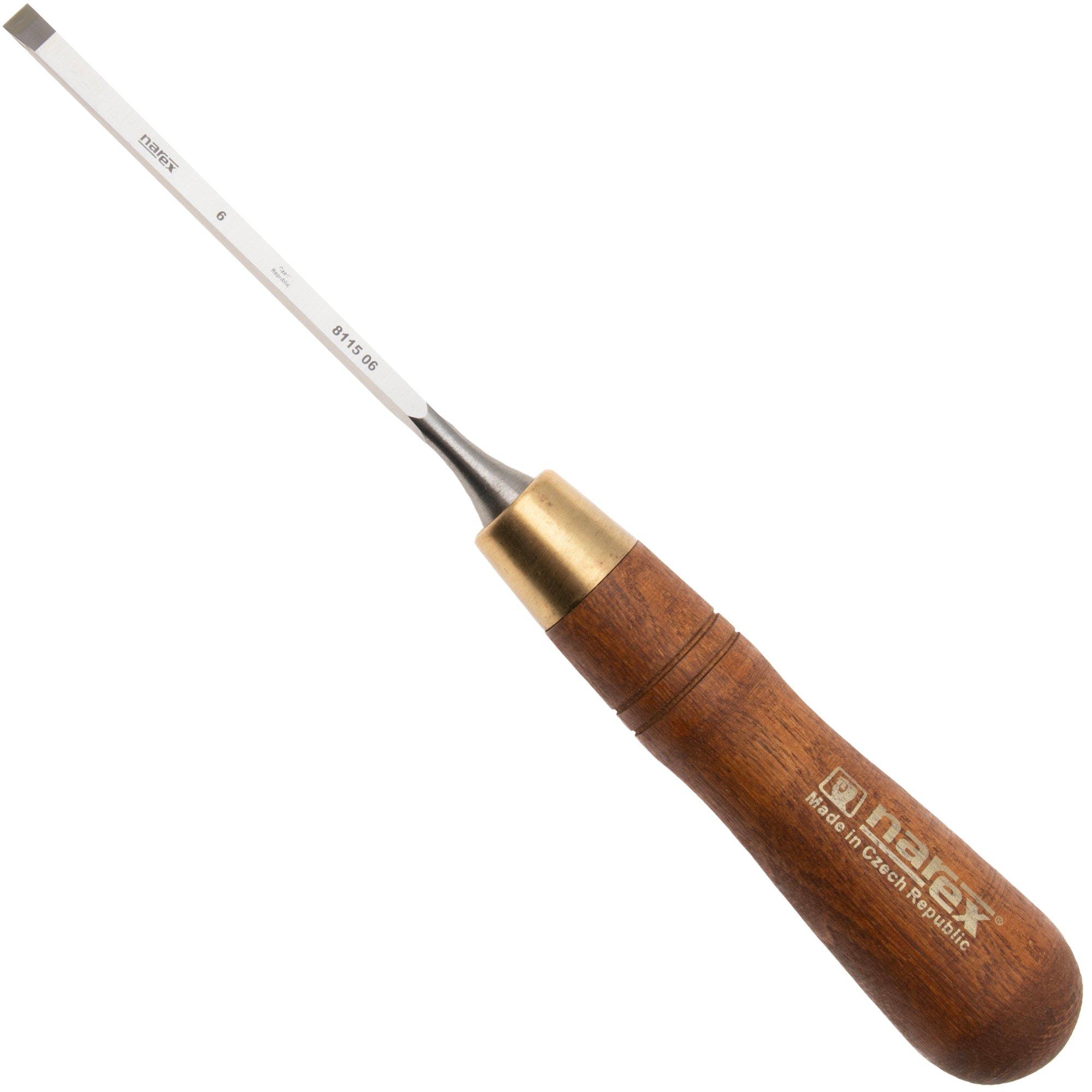 Narex Wood Line Plus Firmer Chisel 811506, scalpello da carpentiere, 6 mm