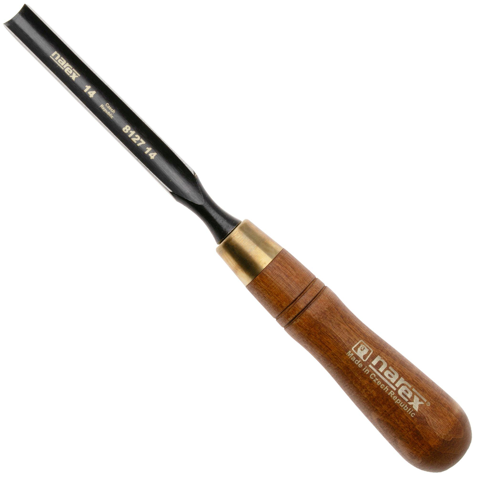 Narex Wood Line Plus Premium Gouge 812714, sgorbia a U, 14 mm