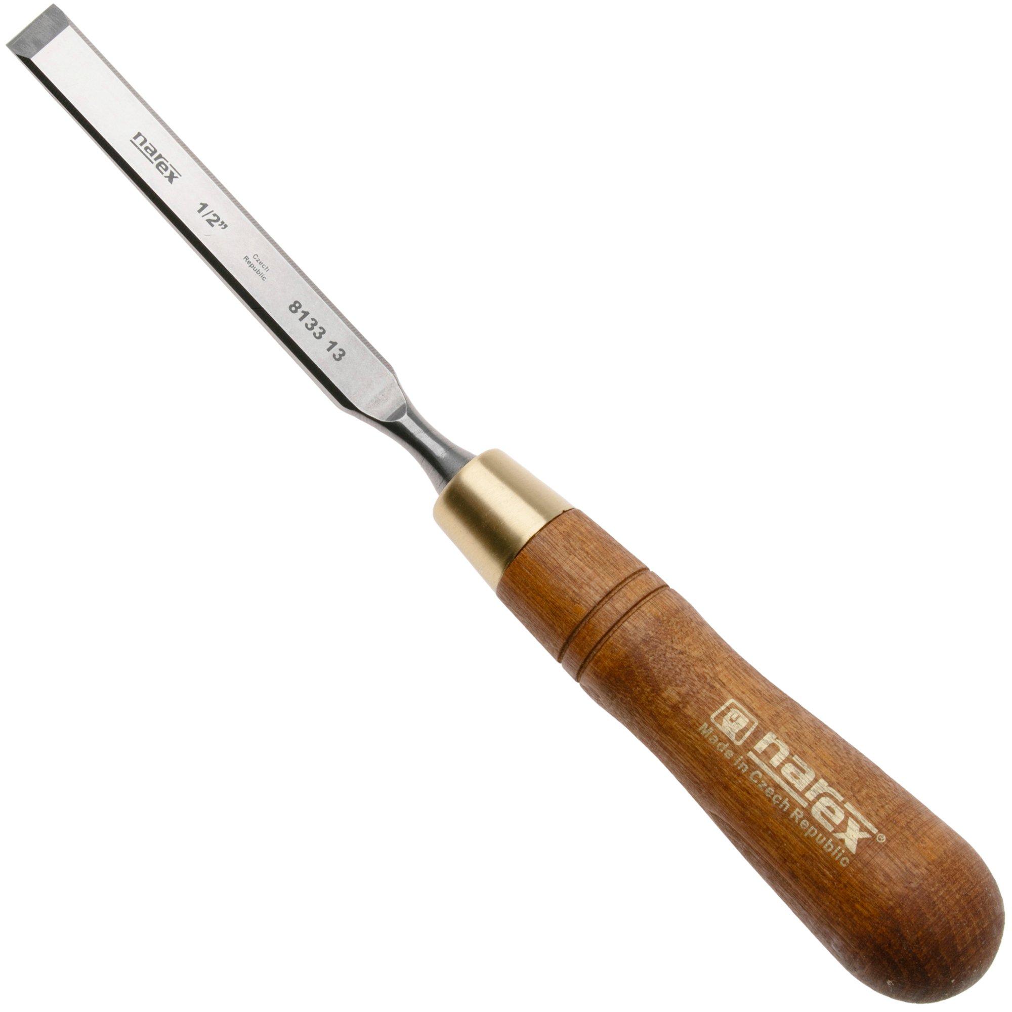 Narex Wood Line Plus Cranked Neck Paring Chisel 813313, scalpello con taglio ricurvo, 13 mm