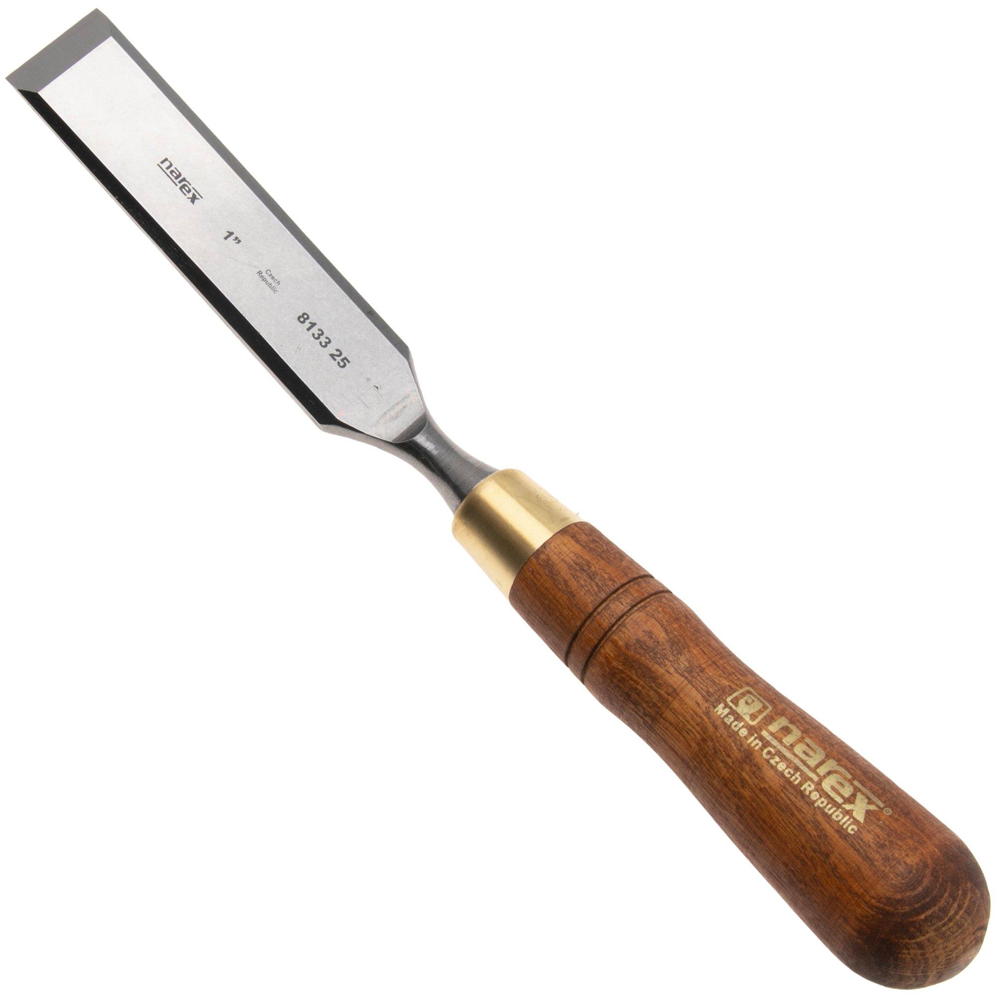 Narex Wood Line Plus Cranked Neck Paring Chisel 813325, scalpello con taglio ricurvo, 25 mm