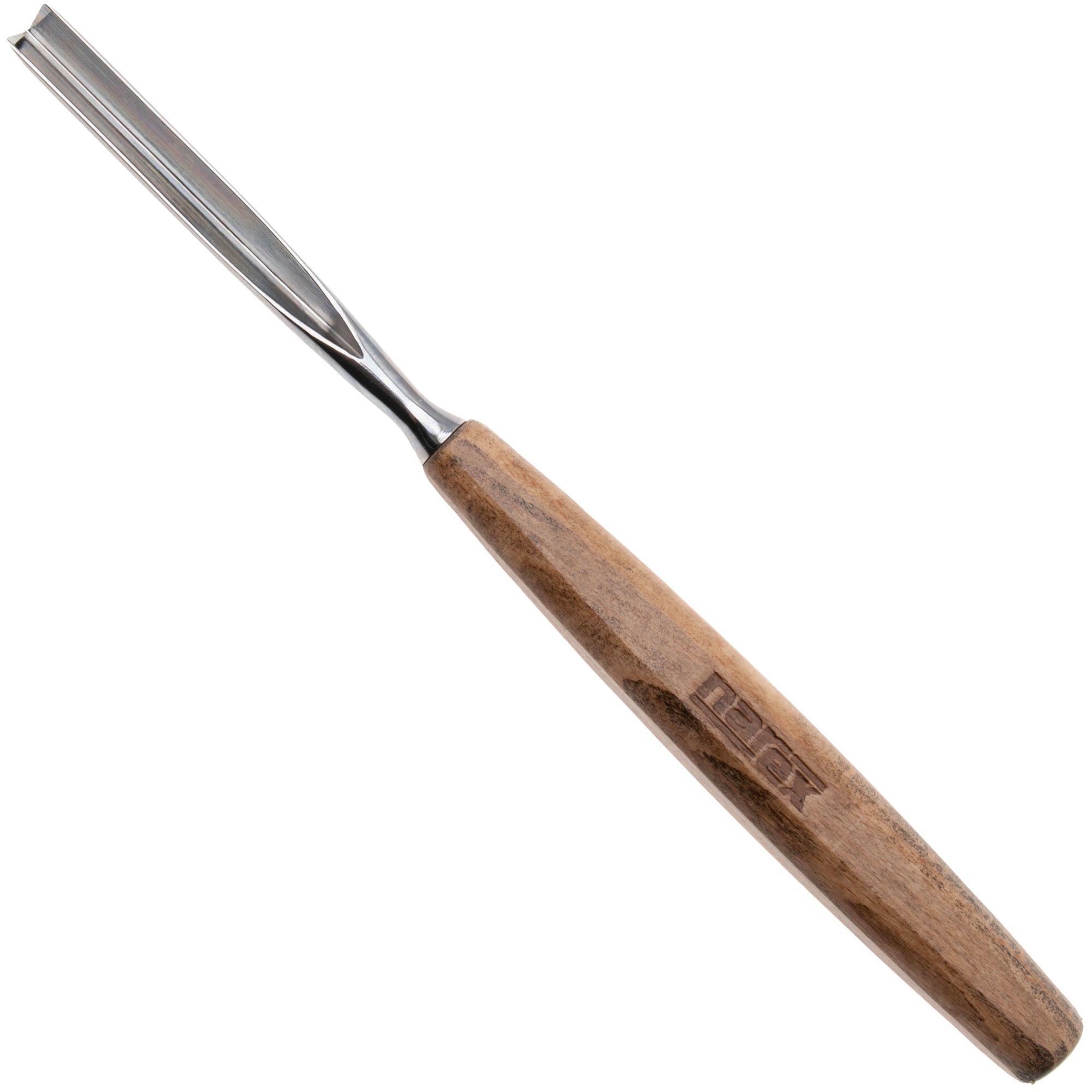 Narex PROFI Straight Carving Chisel Profile 41, 826808, sgorbia a V, 8 mm