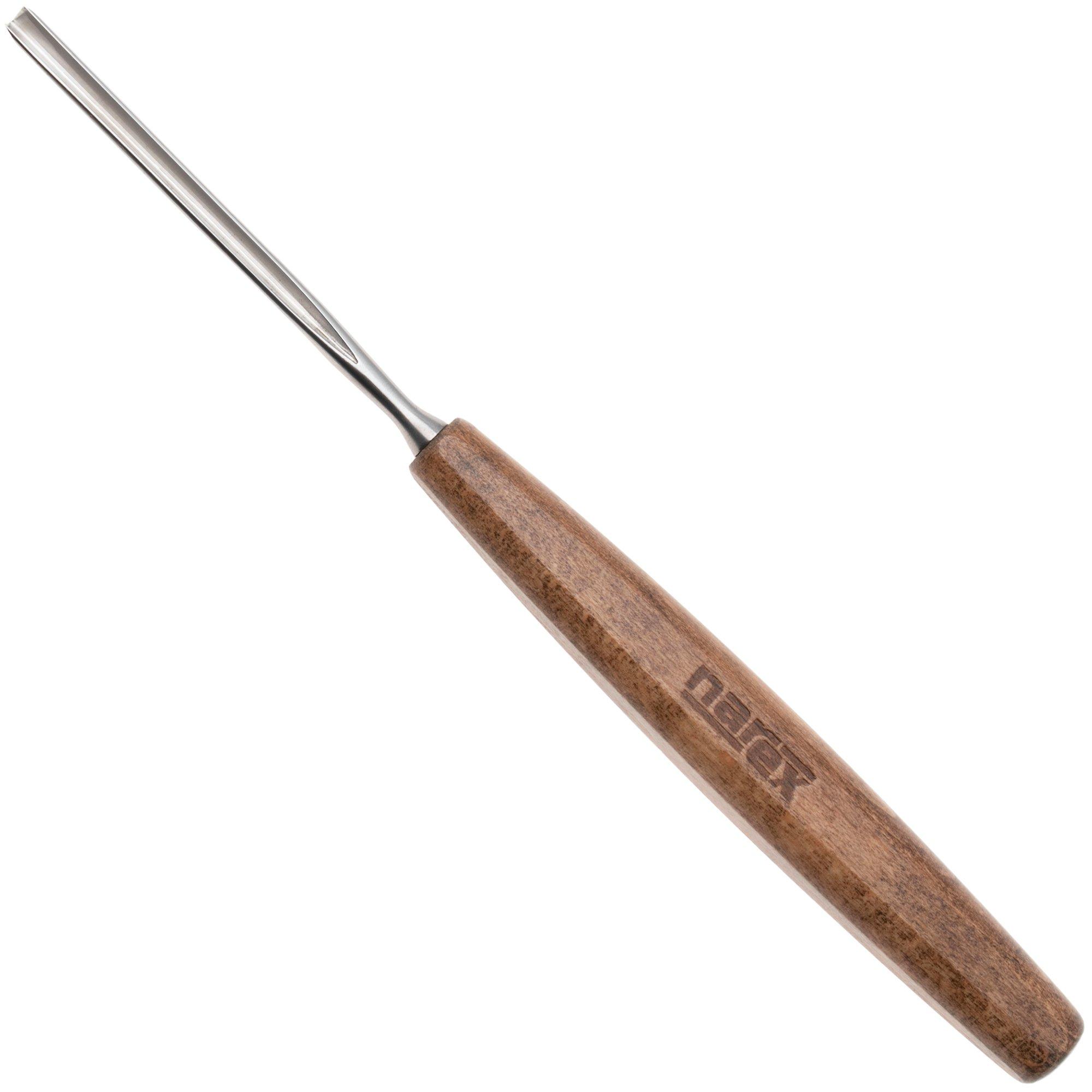 Narex PROFI Straight Carving Chisel Profile 49, 826854, sgorbia a V, 4 mm