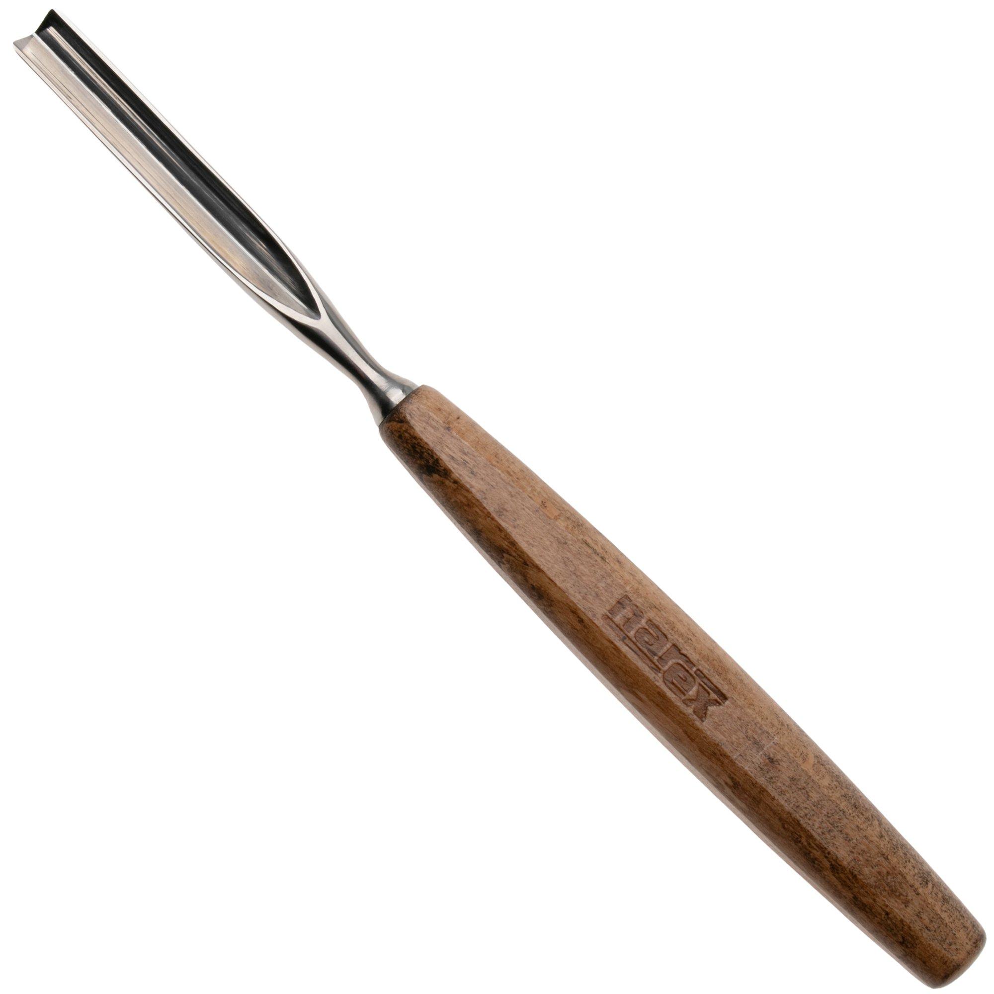 Narex PROFI Straight Carving Chisel Profile 45, 826908, V-gouge, 8 mm