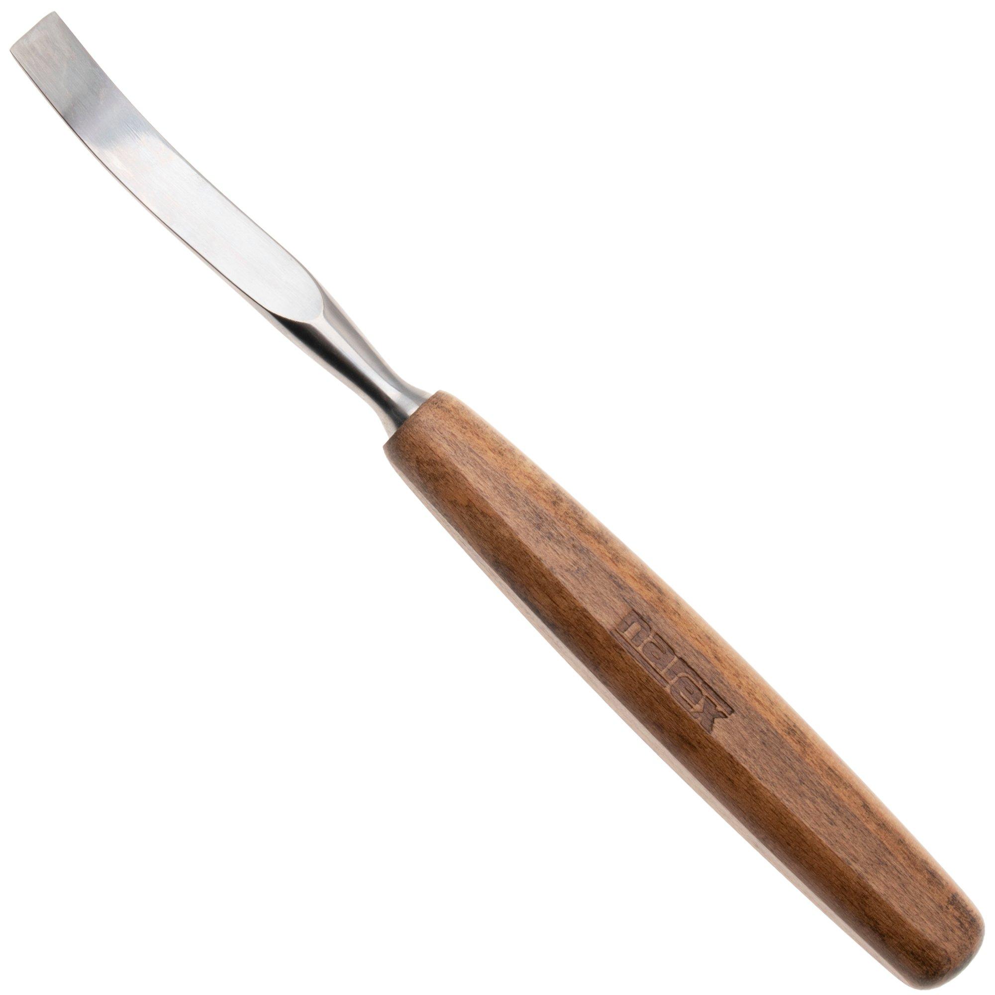 Narex PROFI Bent Carving Chisel Profile 1, 827112, sgorbia piatta ricurva, 12 mm