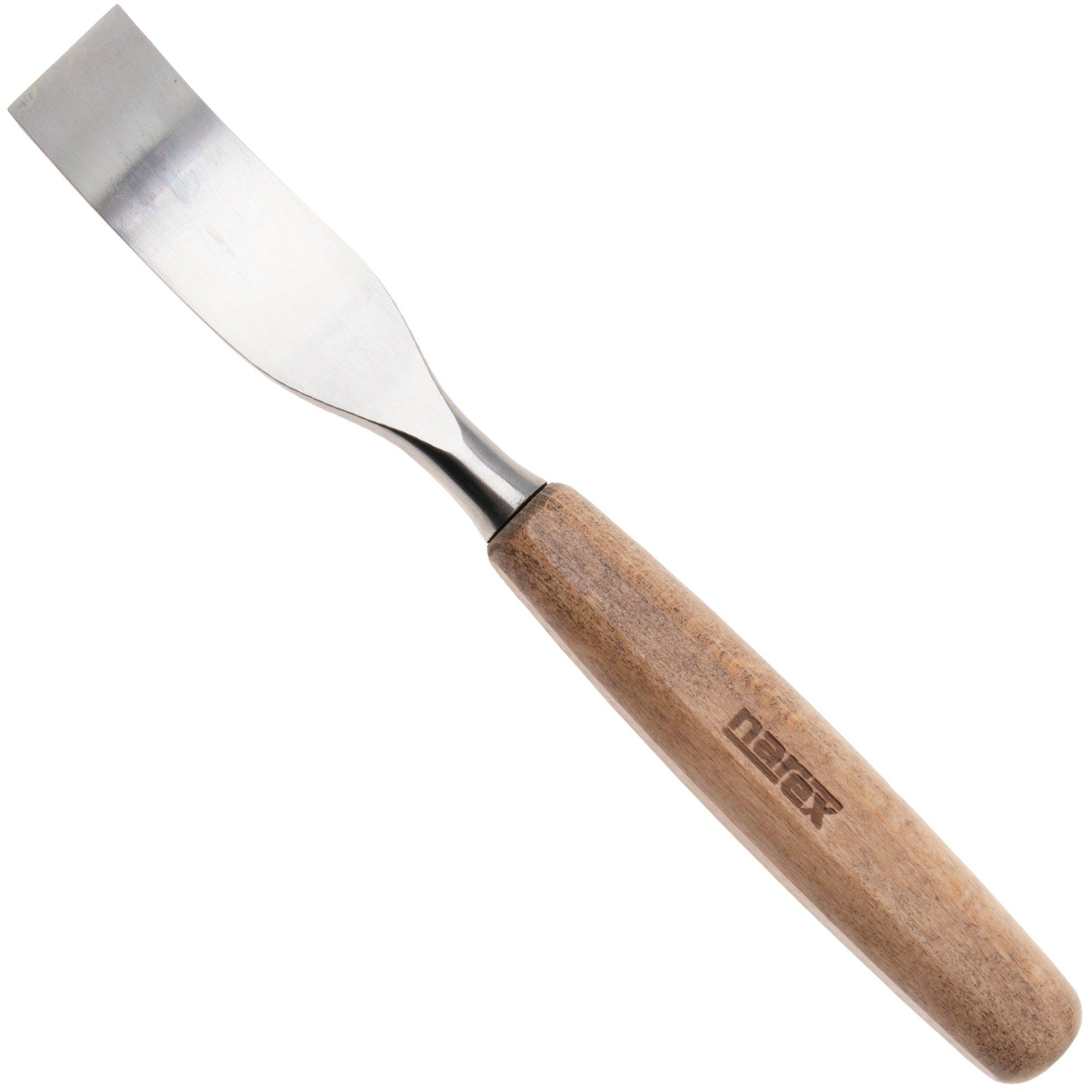Narex PROFI Bent Carving Chisel Profile 1, 827130, sgorbia piatta ricurva, 30 mm