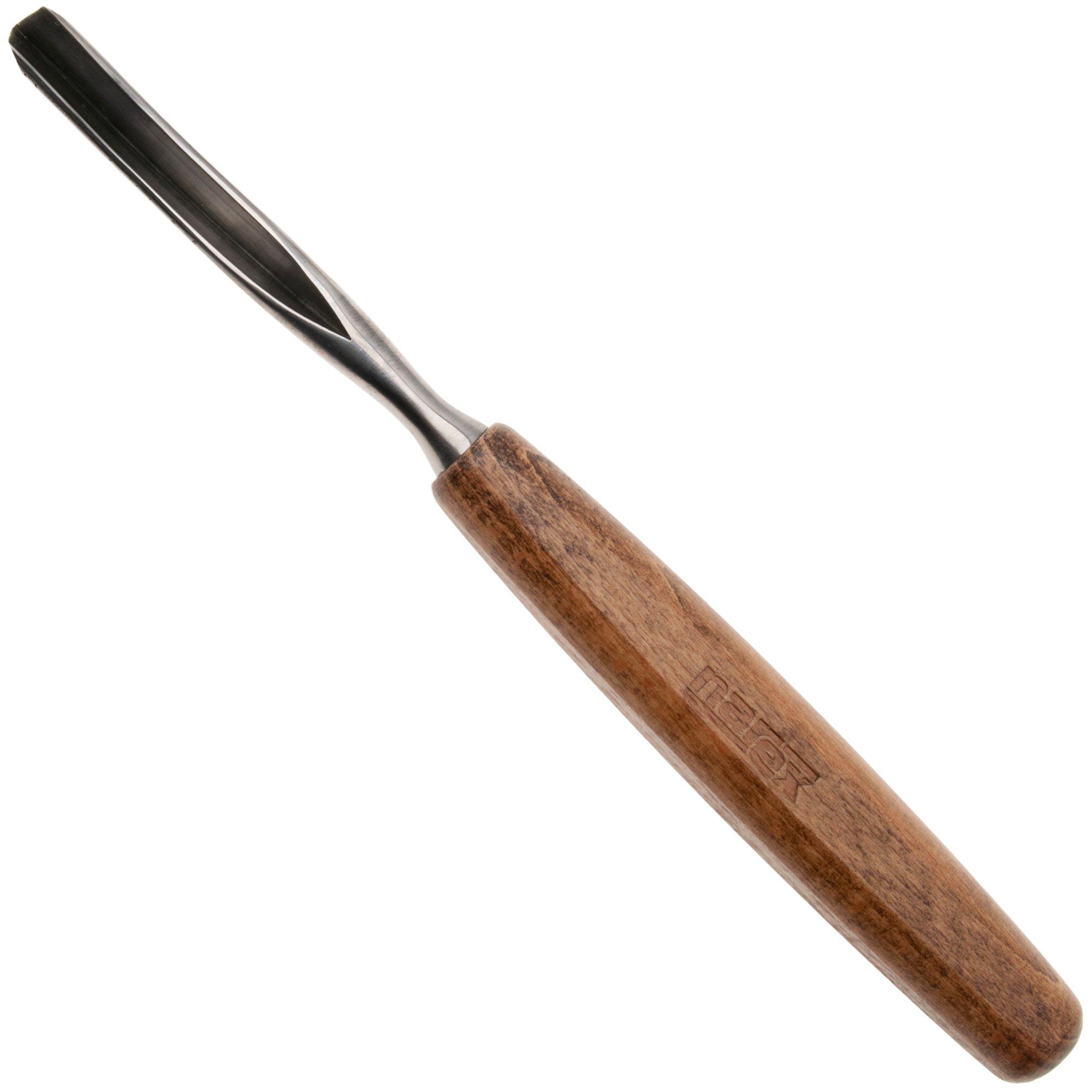 Narex PROFI Bent Carving Chisel Profile 49, 827862, sgorbia a V ricurva, 12 mm