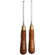 Afbeelding voor Narex Wood Line Plus Skew Chisel Set 851656, schuine beitelset 6 mm 30°, 2-delig