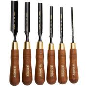 Afbeelding voor Narex Wood Line Plus Firmer Gouge Set 853300, gutsenset, 6-delig (8-10-12-16-20-26 mm)