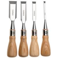 Afbeelding voor Narex Richter Premium Bevel Edge Butt Chisel Set 853800, beitelset 6-13-19-25 mm, 4-delig