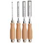 Afbeelding voor Narex Wood Line Profi Bevel Edge Chisel Set 863010, beitelset, 4-delig (6-12-20-26 mm)