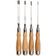 Afbeelding voor Narex Richter Premium Mortise Chisel Set 863900, schietbeitelset, 4-delig (3-6-9-12 mm)