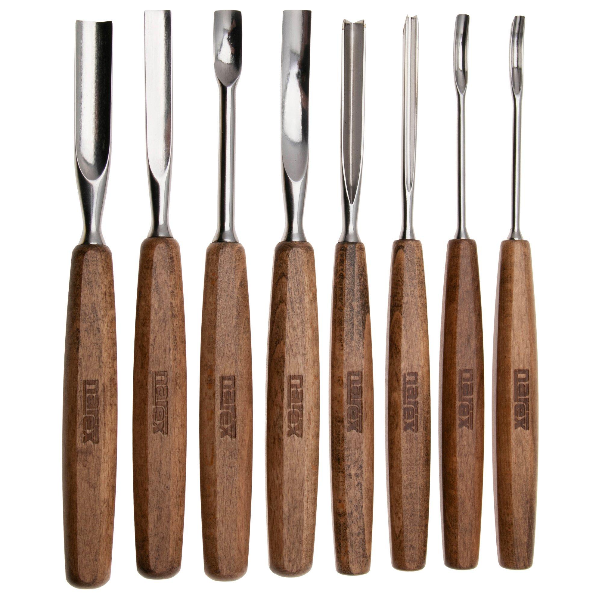 Narex Profi Carving Chisel Set 868000, set di scalpelli, 8 pezzi