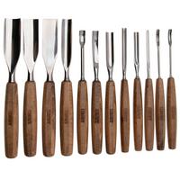 Bild für Narex Profi Carving Chisel Set 868100, Hohlbeitel Set, 12-teilig