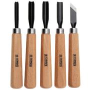Afbeelding voor Narex Profi Carving Chisel Set 869300, gutsenset in leren gereedschapsrol, 8-delig