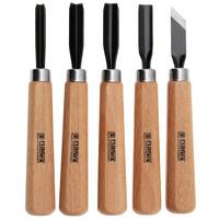 Afbeelding voor Narex Profi Carving Chisel Set 869300, gutsenset in leren gereedschapsrol, 8-delig