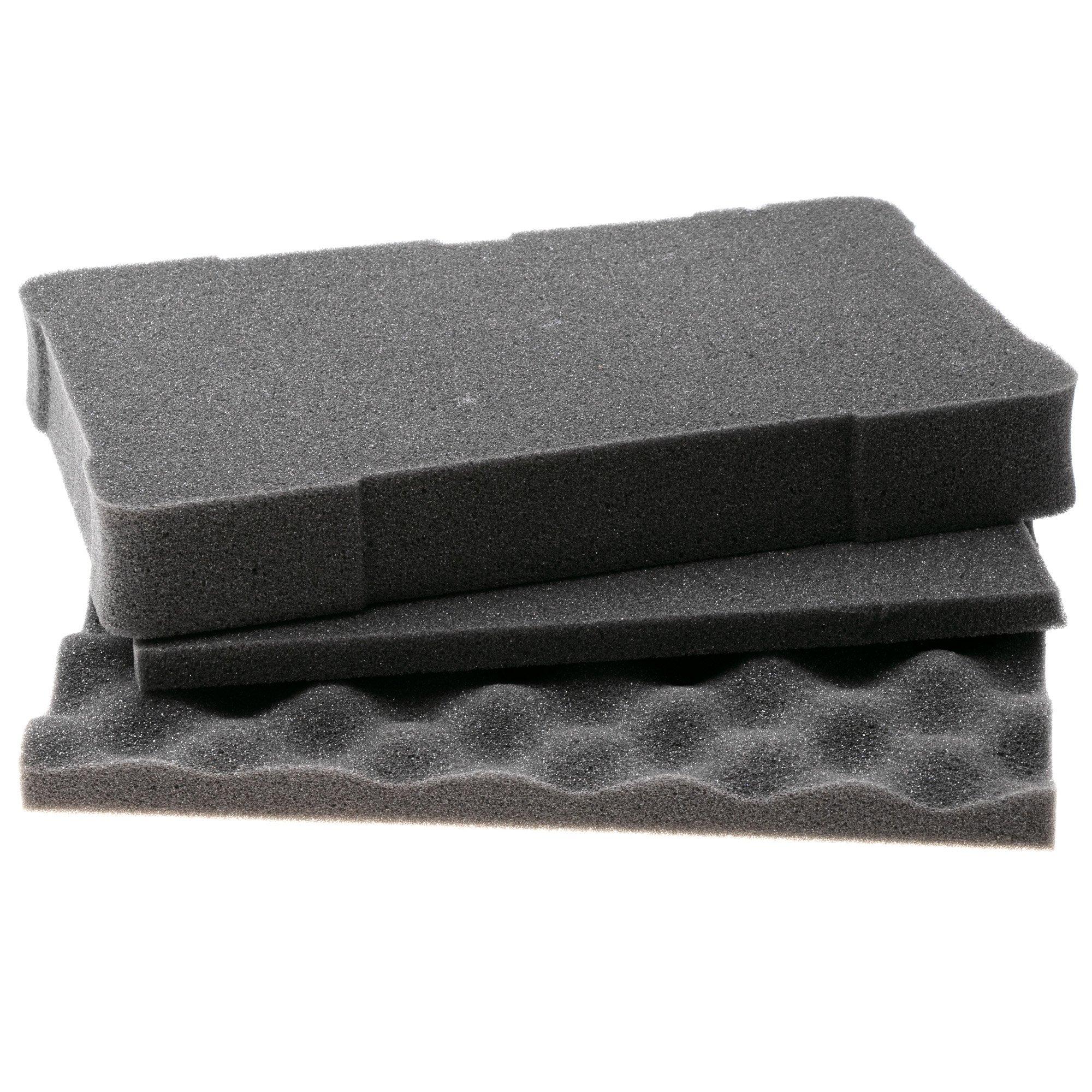 Nanuk 1-90900-K replacement moulded foam insert for the 909 case