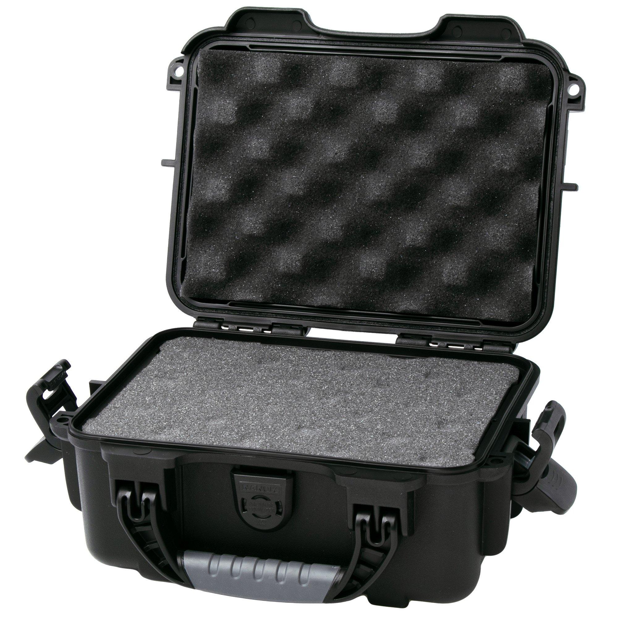 Nanuk 904 case containing moulded foam, black