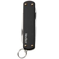 Afbeelding voor   NexTool Mini Pocket Knife NE0141 Black Aluminum, multifunctioneel sleutelhanger zakmes 