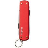 Afbeelding voor NexTool Mini Pocket Knife NE0142 Red Aluminum, multifunctioneel sleutelhanger zakmes 